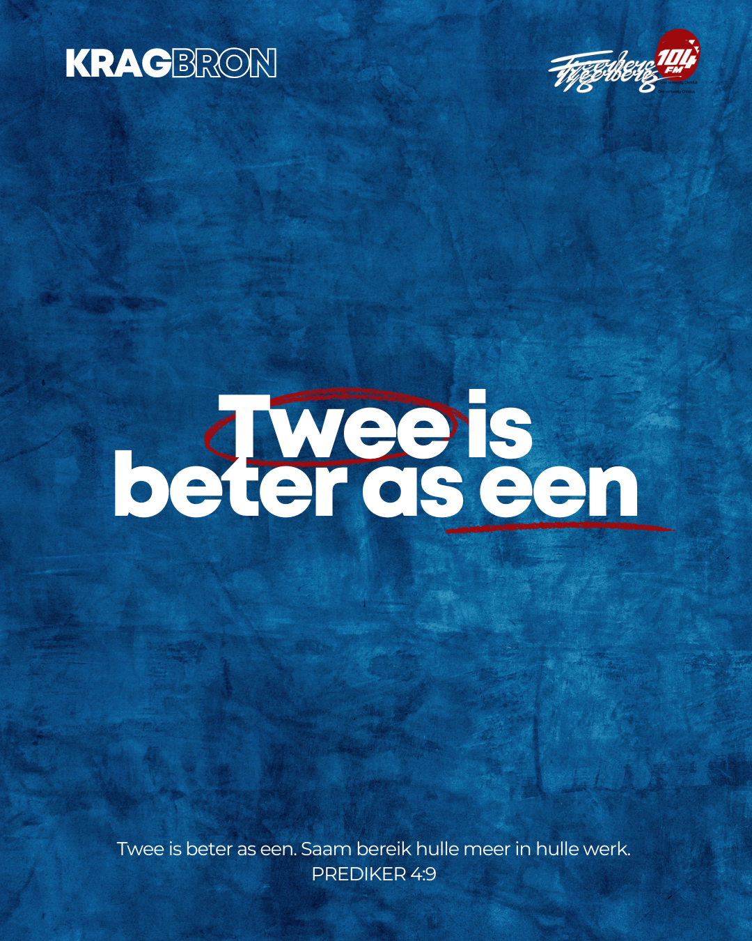 Twee is beter as een | PREDIKER‬ ‭4‬:‭9