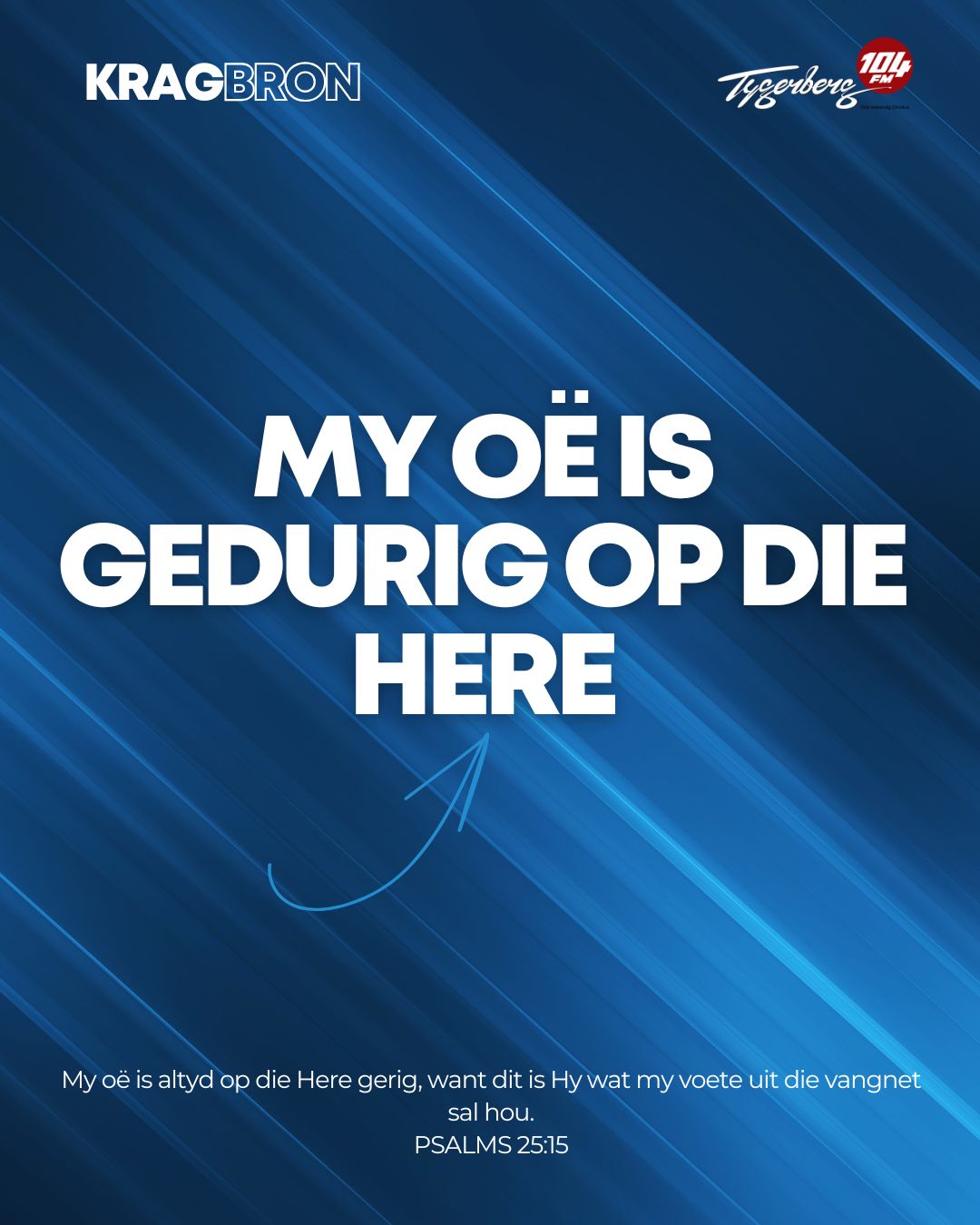 My oë is gedurig op die Here | PSALMS 25:15