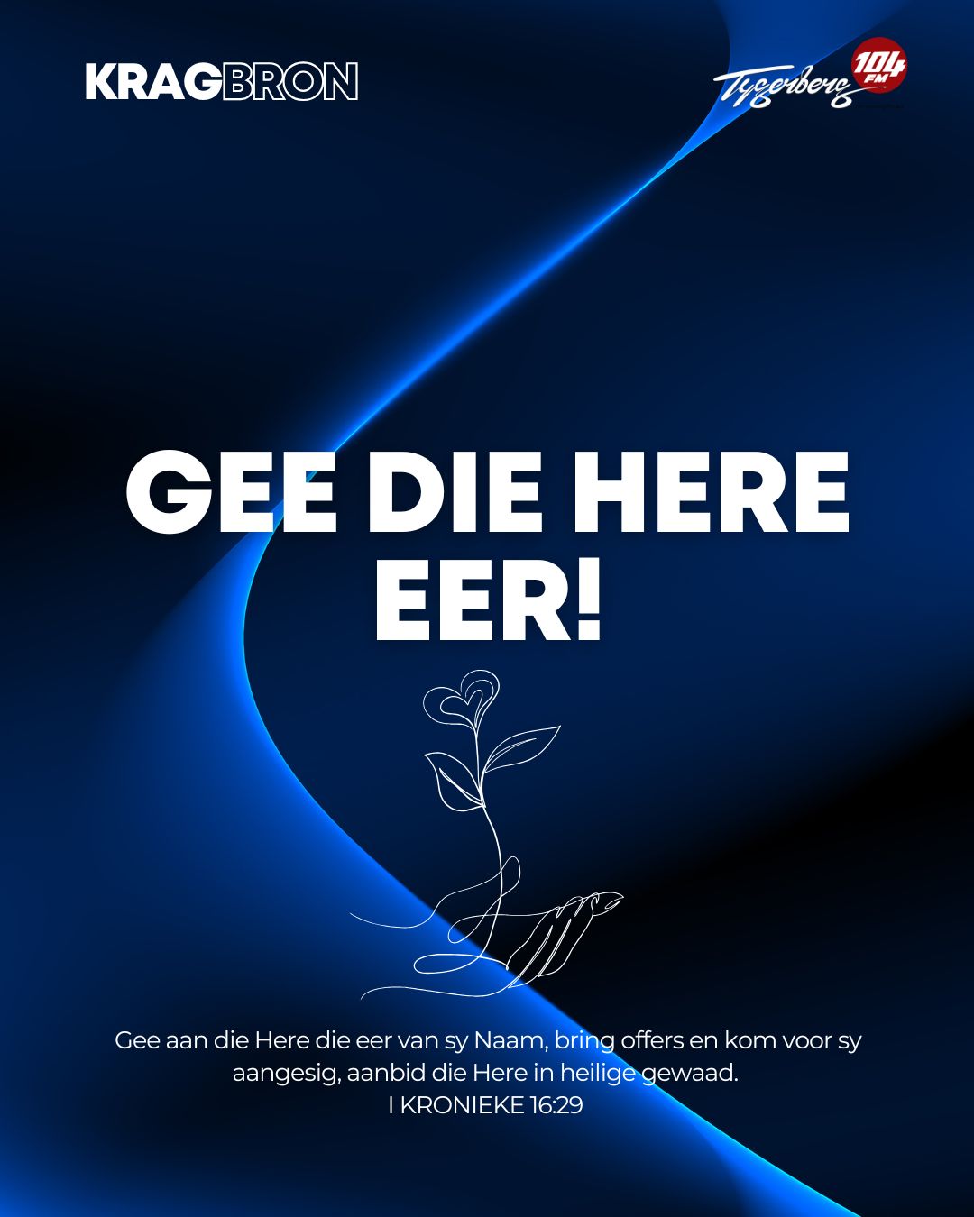 Gee die Here eer! | I KRONIEKE‬ ‭16‬:‭29