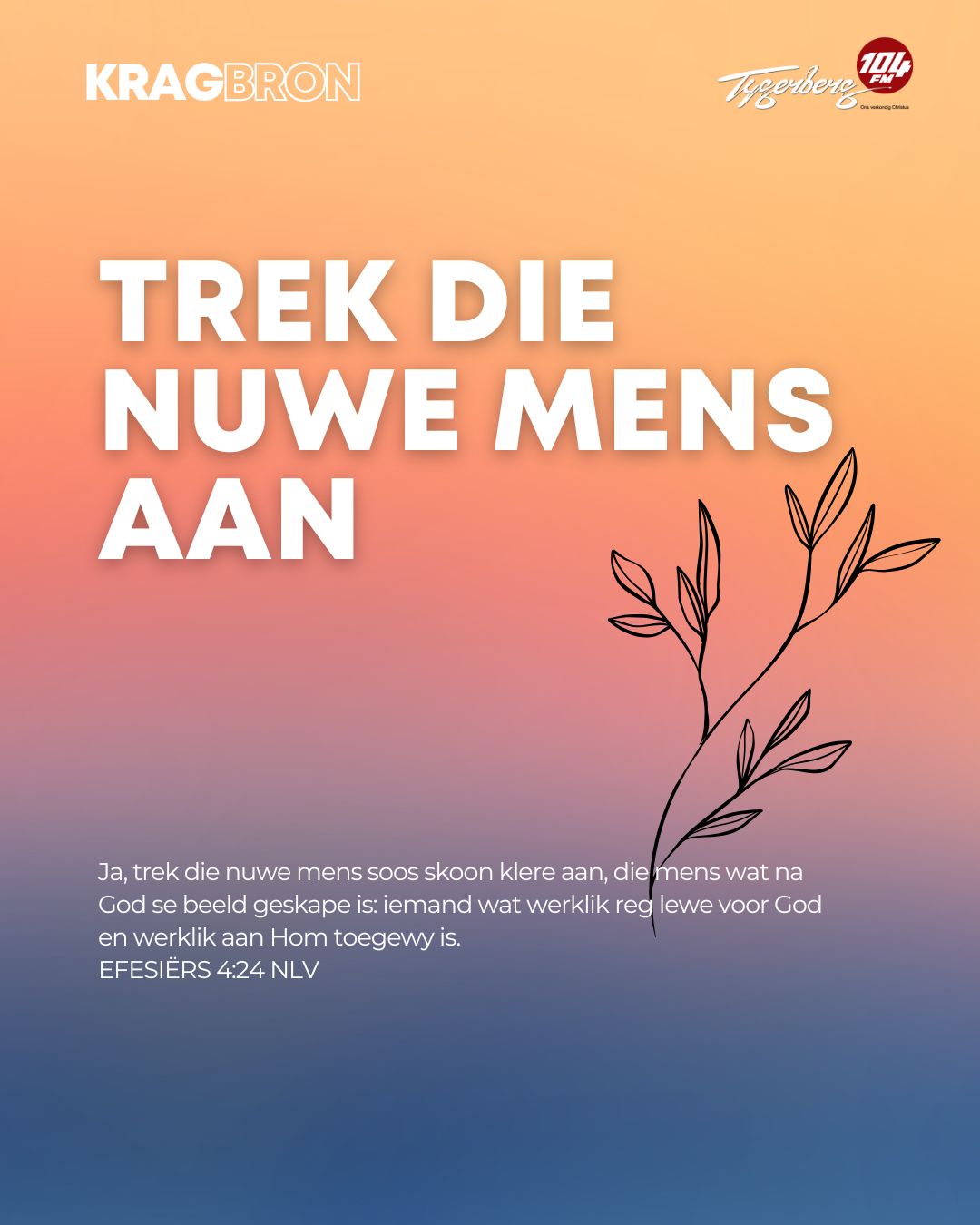 Trek die nuwe mens aan | EFESIËRS 4:24