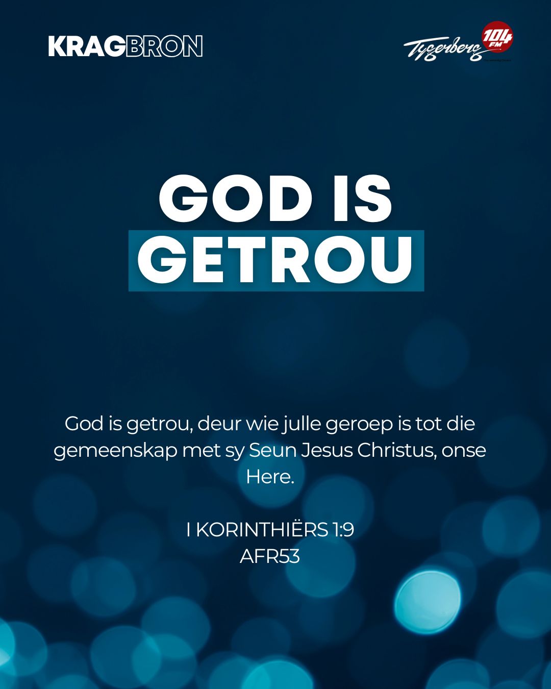 God is getrou | I KORINTHIËRS 1:9